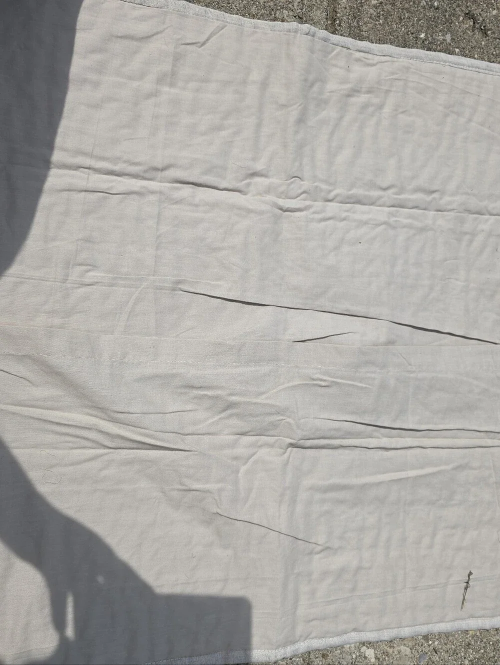 Quince European Linen Cotton Stitched Euro Sham - Undyed